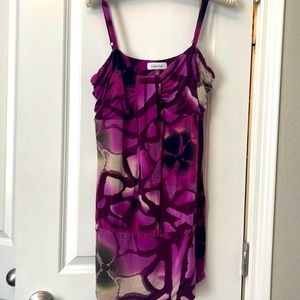 Womans spaghetti strap summer mini dress!